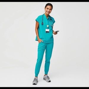 Figs Teal Zamora Joggers